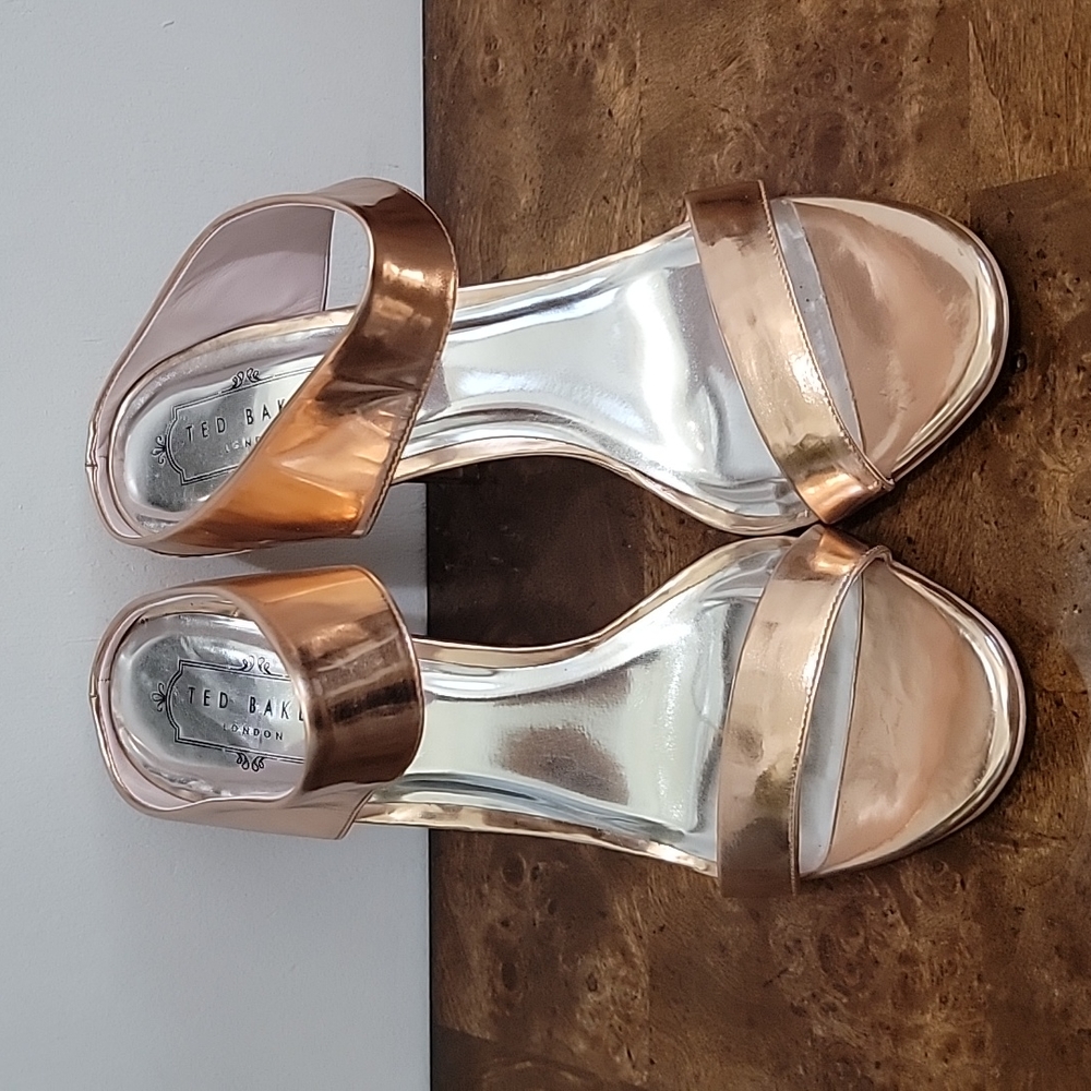 Ted Baker Rose Gold Heels View 3
